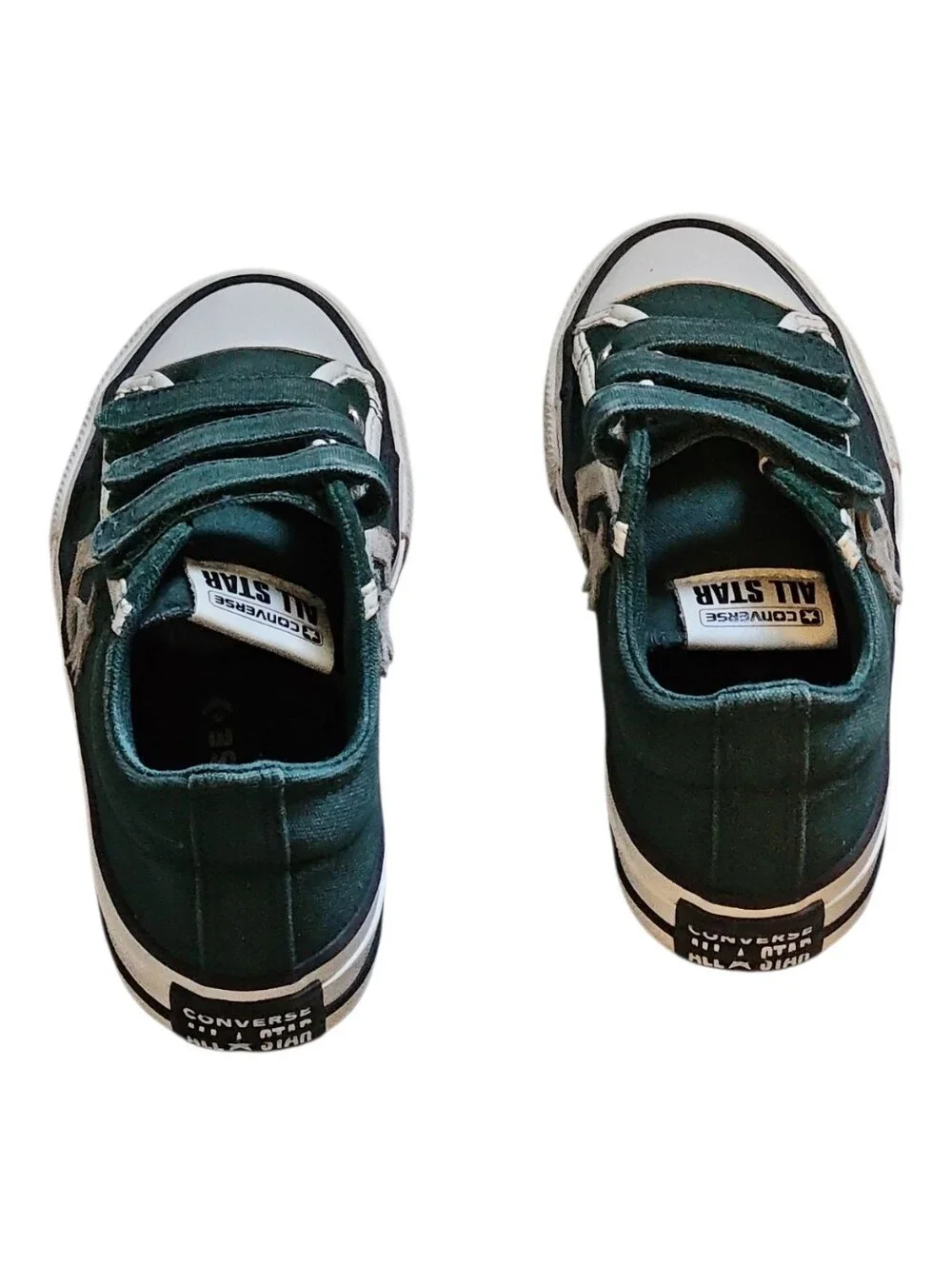 Converse Star Player 76 Easy-on Luxe Low Top Sneakers Shoes. Kids 13